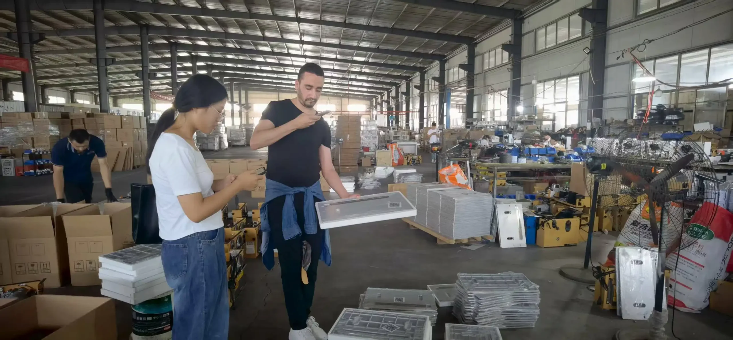 International client factory visit at Ruiqi
