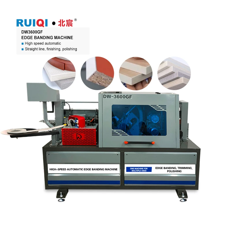 China’s Carpentry Furniture MDF Board Automatic PVC Edge Banding Machine with Pre-milling for Woodworking and Plywood Gluing