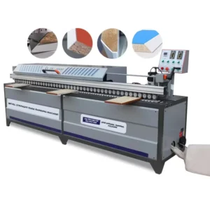 45 Degree Oblique Straight Edge Banding Machine Velamine Corner Gluing Wood Panel PVC ABS Melamine Tapacanto Gluing Edges Panel