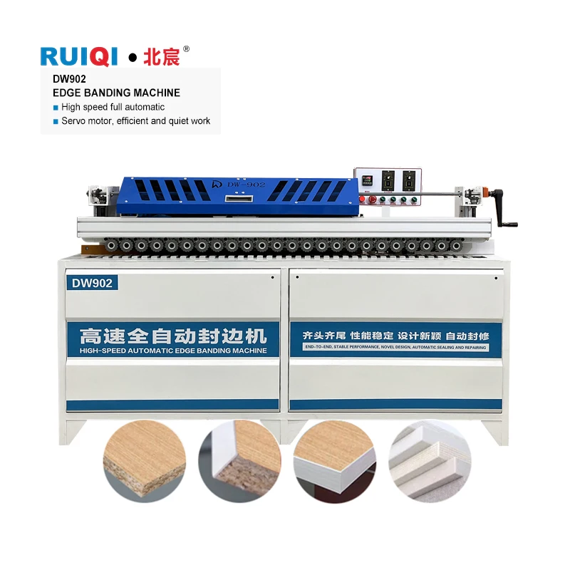 Manual Edgebander Equipment Automatic Machines Portable Band Cutting Edge Banding Machine for Wood