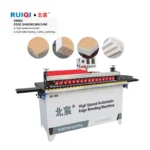 Top Sales PVC Edgebander Machine with 45g Tilt Handmade Extruder Machine Featuring Core Components Motor Bearing PLC Gearbox