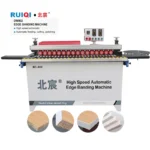OEM Factory 45 Degree PVC Edge Banding Machine Core Components Including Motor Bearing PLC-Wood Edging Equipment