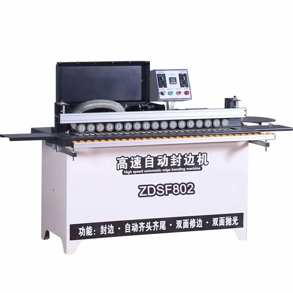 Mdf and Pvc Full Automatic Wood Working Edge Banding Machine Corner Trimming Edge Bander Price for Sale