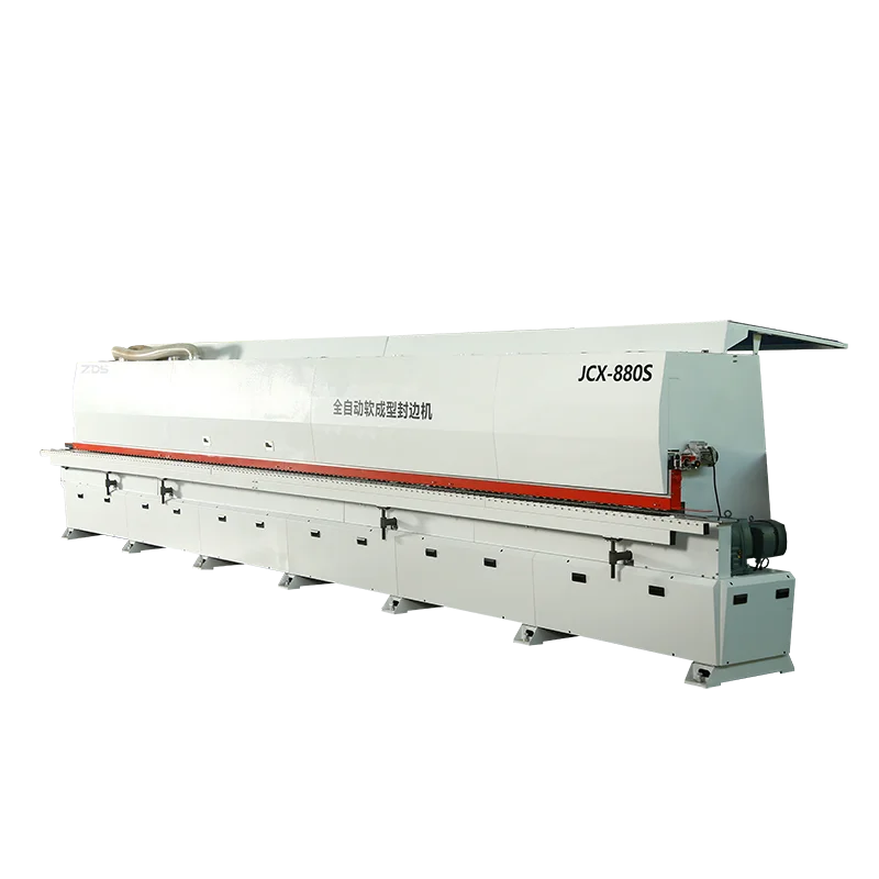 Furniture J Cshape L Type Automatic Soft Forming  Pre Milling Pvc Edge Banding Machine for Melamine