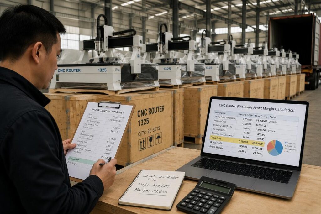 How to Calculate CNC Router Wholesale Margins Sourcing from Chinese Manufacturers