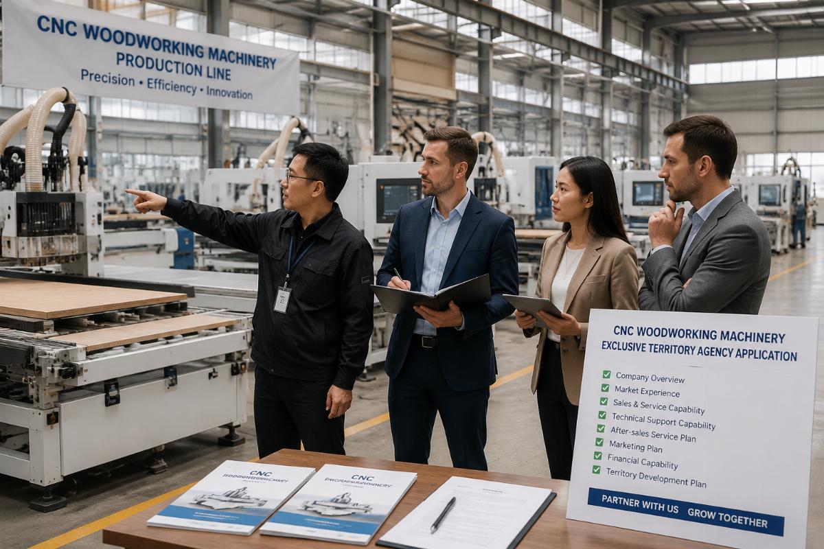 Step-by-Step Guide to Get CNC Woodworking Machinery Exclusive Territory Agency