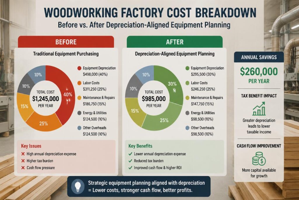 Why 120+ Woodwork Ops Save 20-30% on China Machinery Depreciation Rules