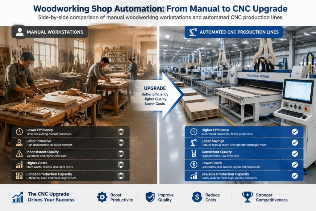 How to Upgrade Woodworking from Manual to CNC with Chinese Suppliers